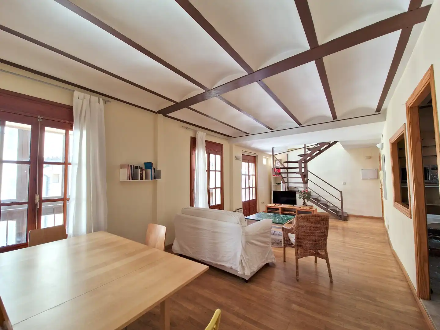 Wohnzimmer von Maisonette zum Verkauf in Toledo mit Klimaanlage, Heizung und Terrasse