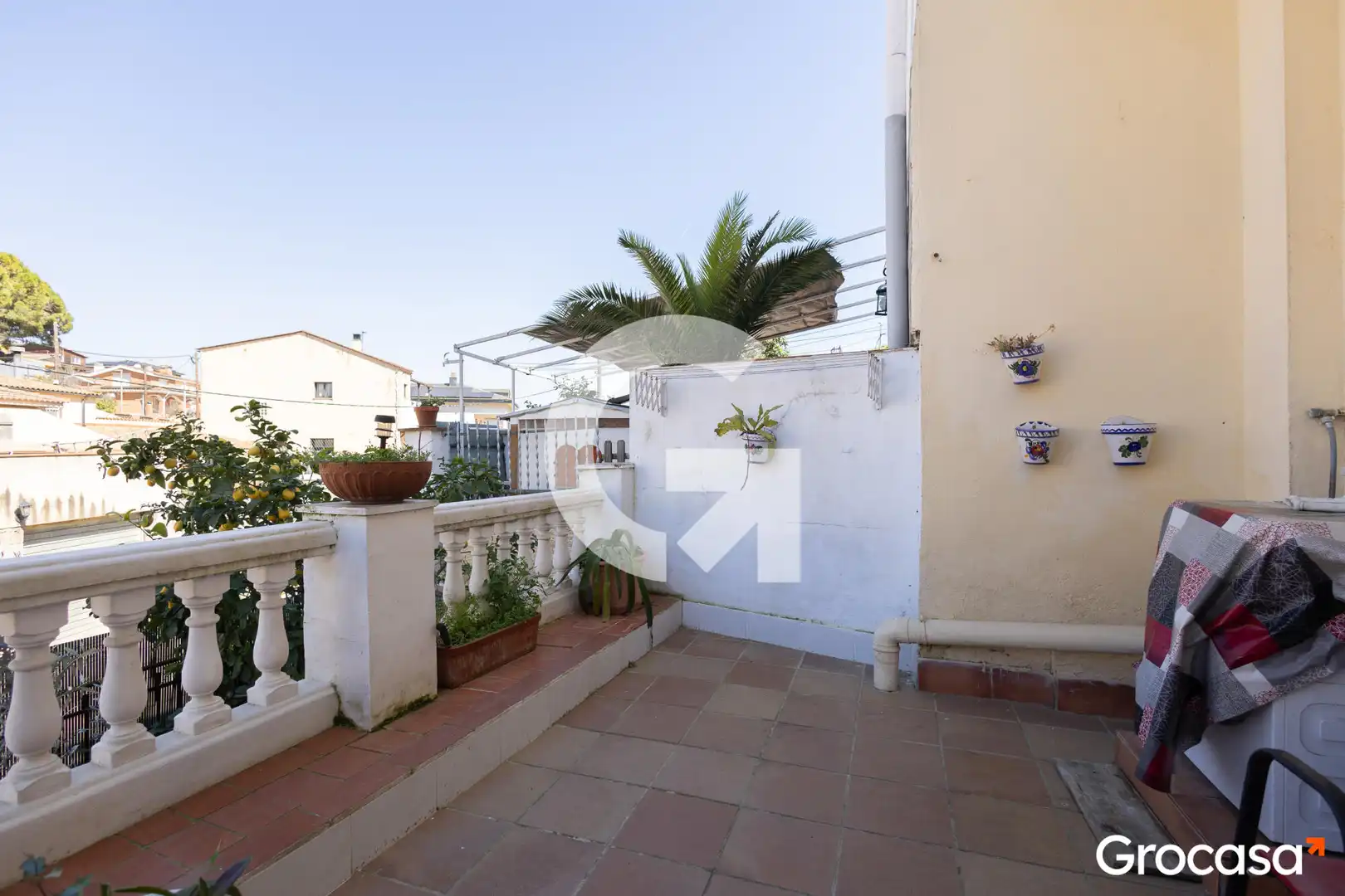 Terrassa de Casa o xalet en venda en Sant Boi de Llobregat amb Calefacció, Jardí privat i Terrassa