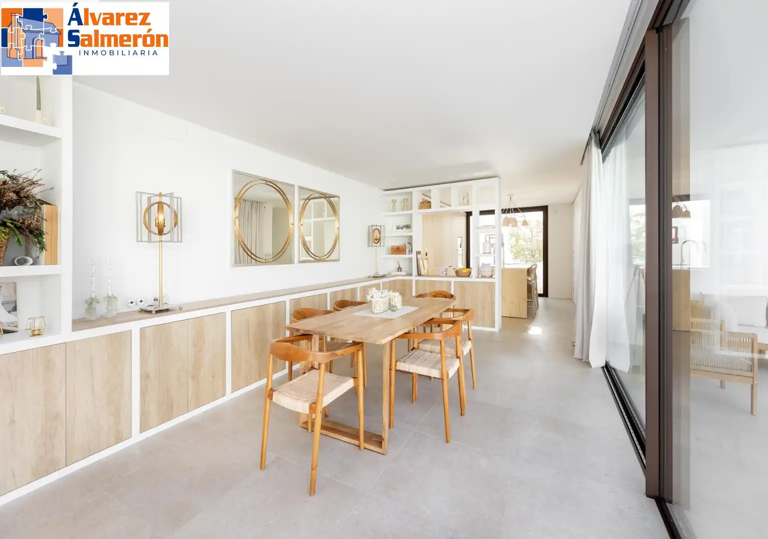 Dining room of Houses for sale in Albolote  with Air Conditioner, Heating and Private garden