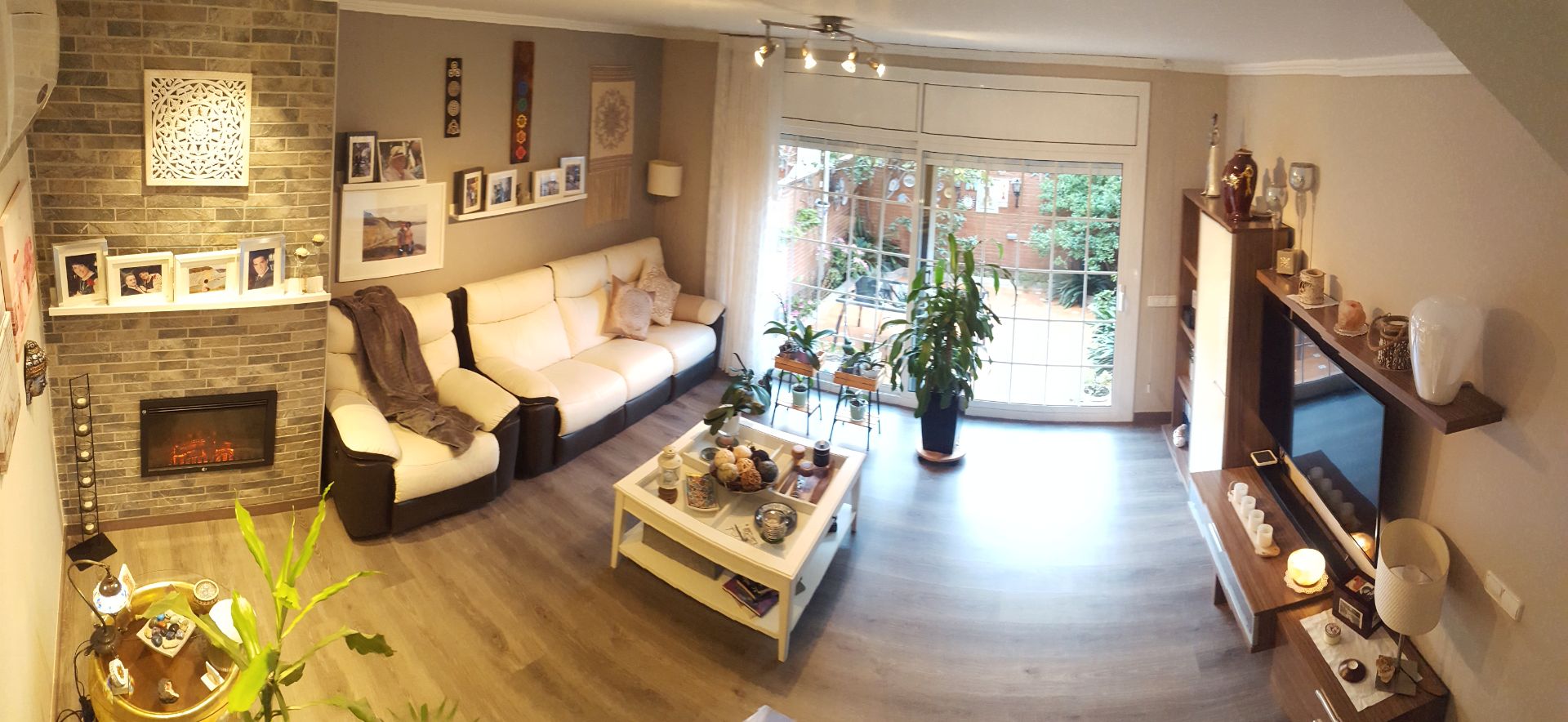 Living room of House or chalet for sale in Badalona  with Air Conditioner, Heating and Terrace