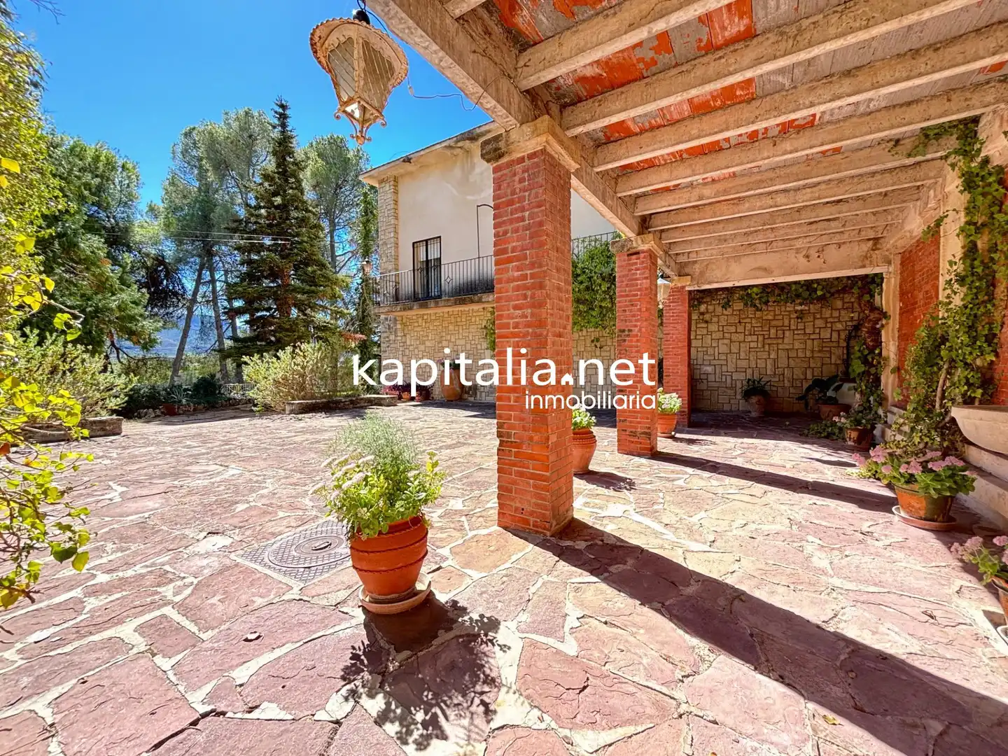 Jardí de Finca rústica en venda en Cocentaina amb Jardí privat, Terrassa i Traster
