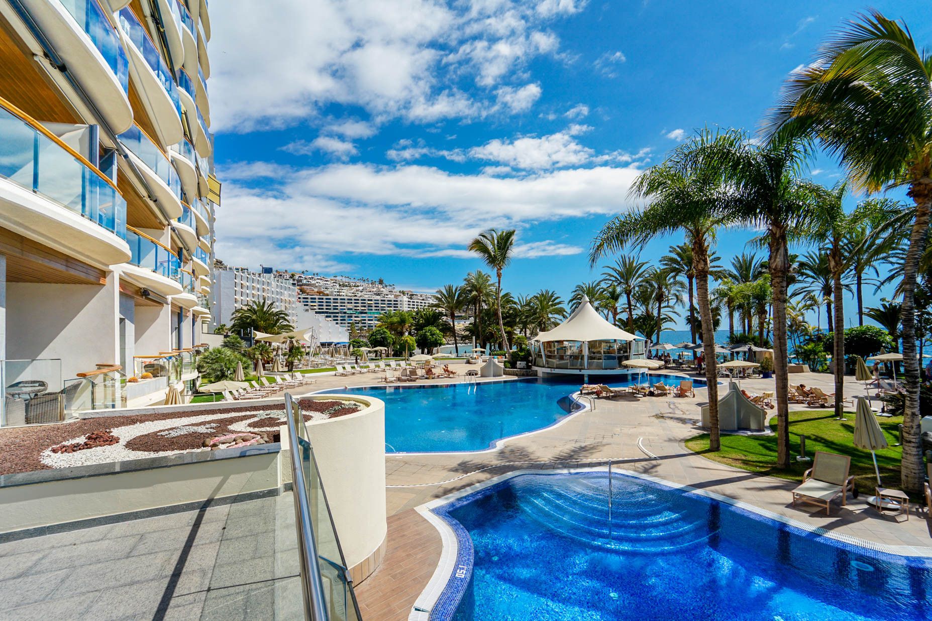 Swimming pool of Apartment for sale in Mogán  with Air Conditioner, Terrace and Swimming Pool