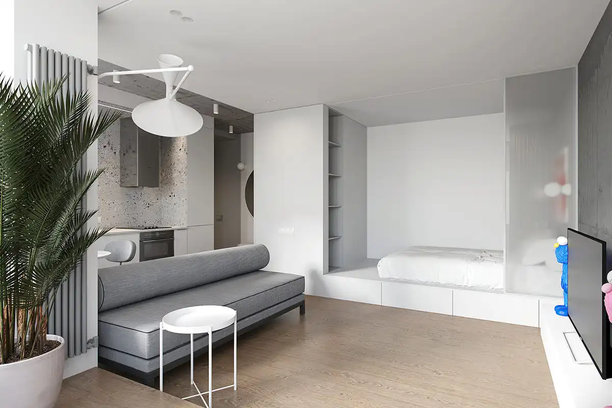 Bedroom of Flat for rent in Universidad