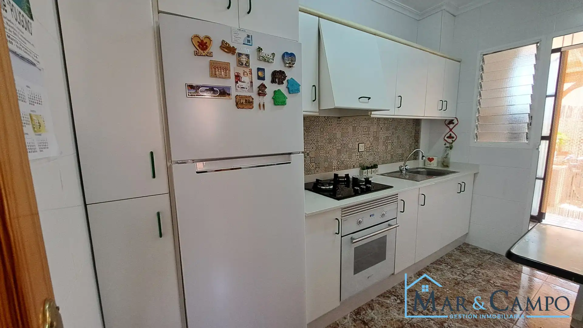 Cocina de Casa adosada en venta en Los Alcázares con Aire acondicionado, Jardín privado y Amueblado
