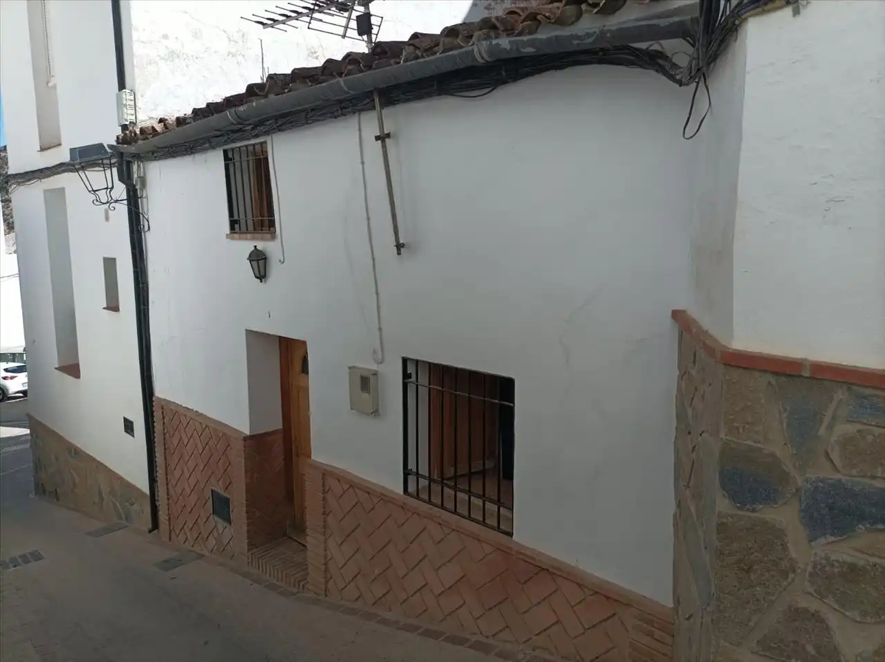 Vista exterior de Casa adosada en venta en Montejaque