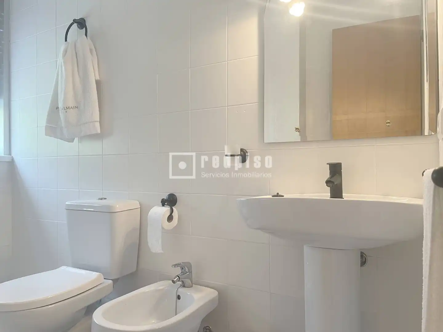 Bathroom of Flat for rent in Sevilla  with Air Conditioner, Terrace and Furnished