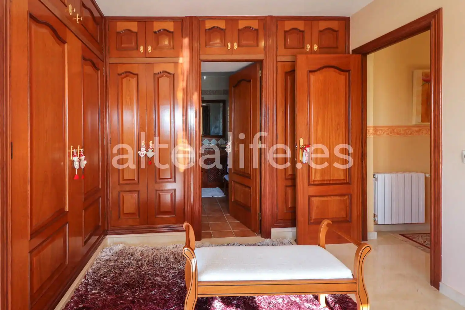 Habitación de Casa o chalet en venta en La Nucia con Aire acondicionado, Calefacción y Jardín privado