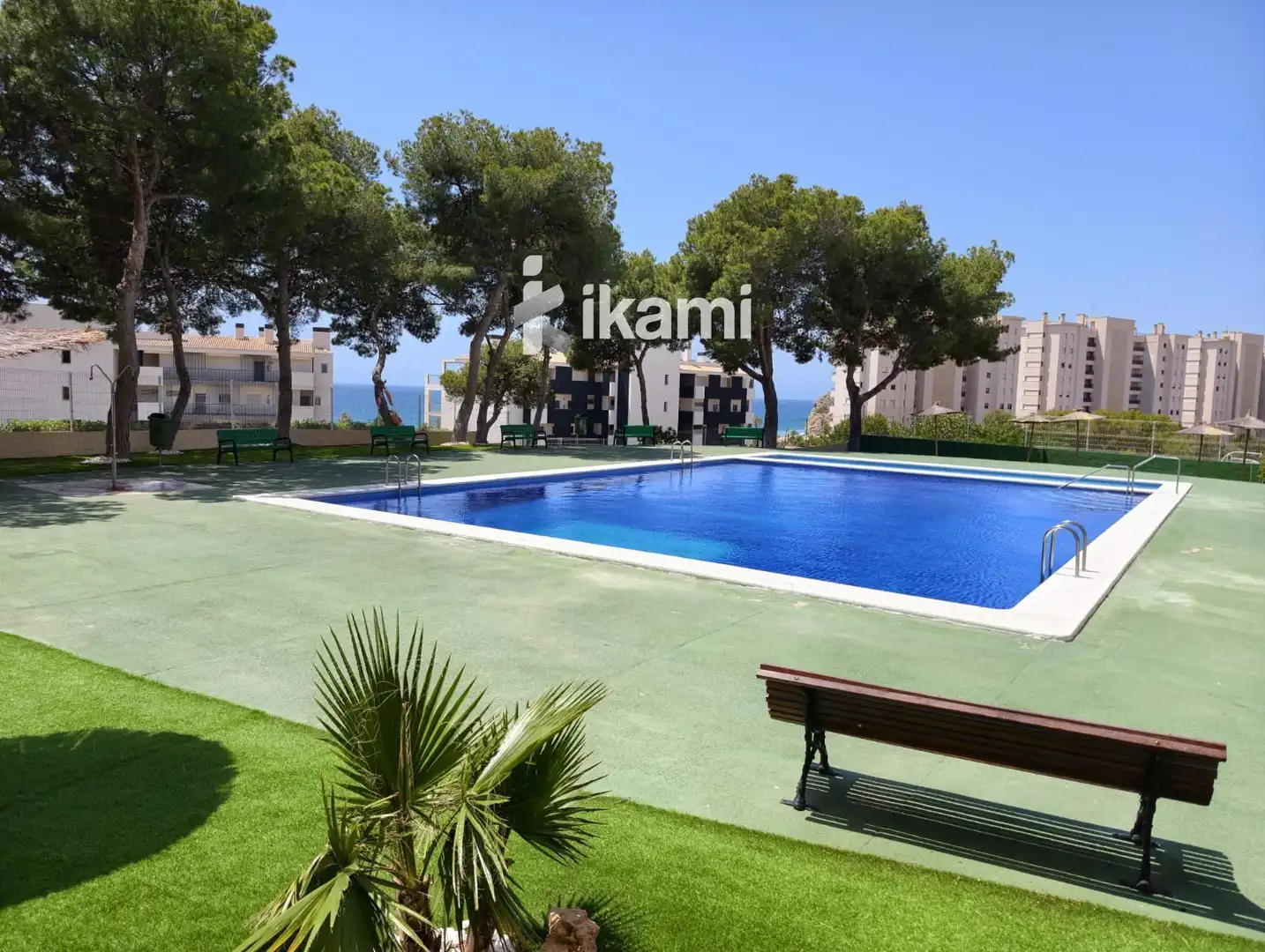 Schwimmbecken von Wohnung zum Verkauf in Villajoyosa / La Vila Joiosa mit Terrasse, Schwimmbad und Gemeinschaftspool