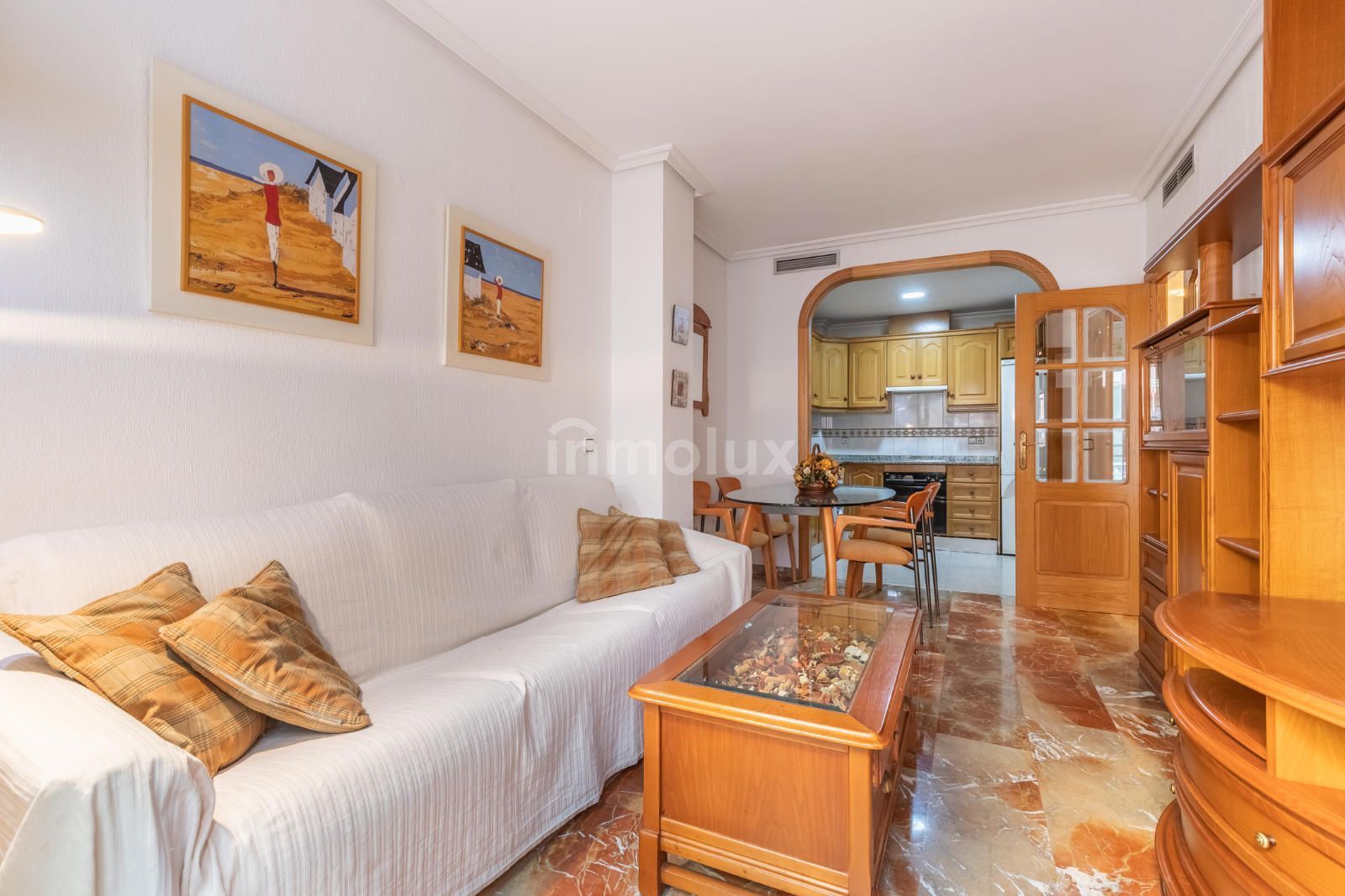 Living room of Flat for sale in Alicante / Alacant  with Air Conditioner, Heating and Terrace