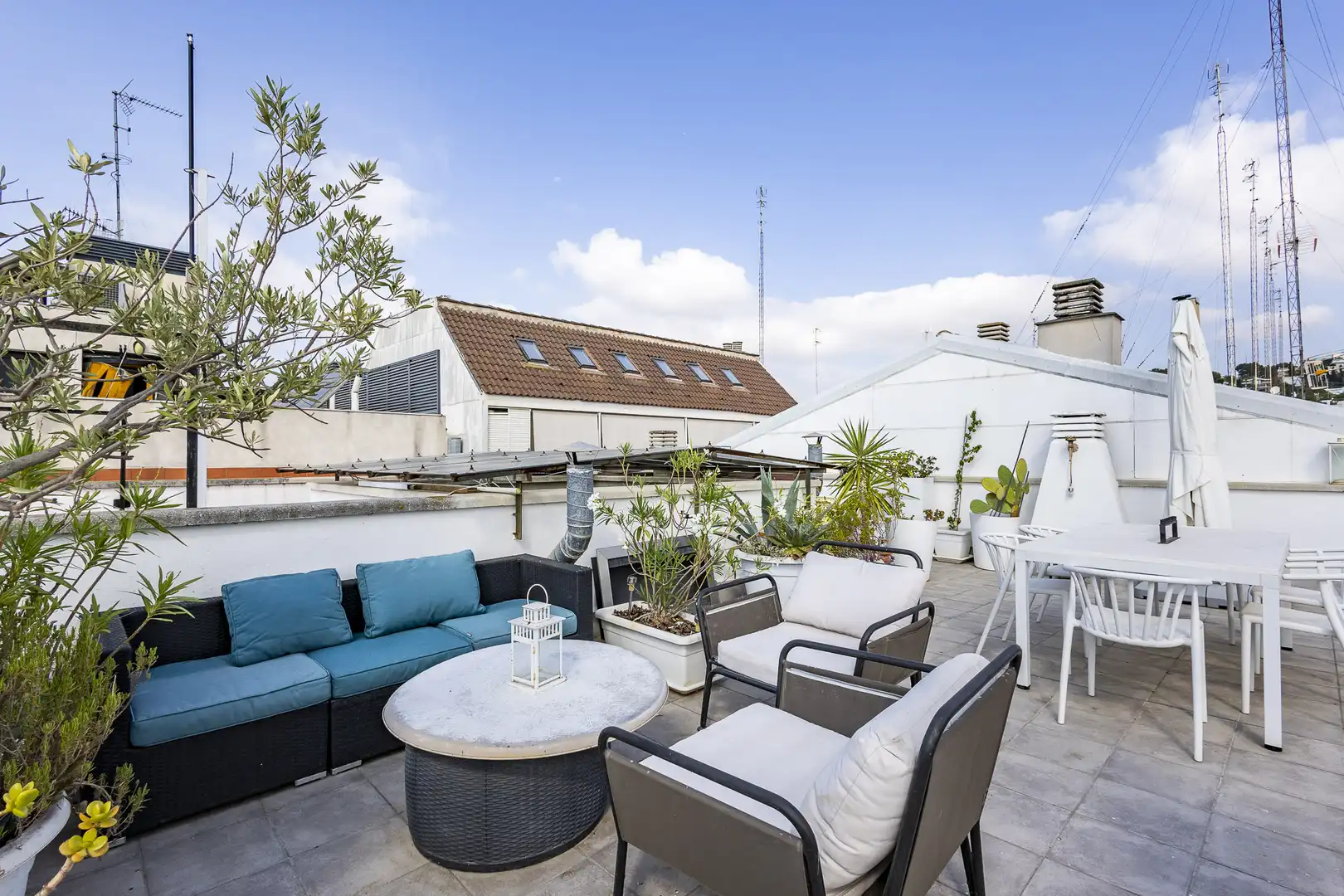 Terrassa de Àtic de lloguer en Sitges amb Aire condicionat, Calefacció i Terrassa