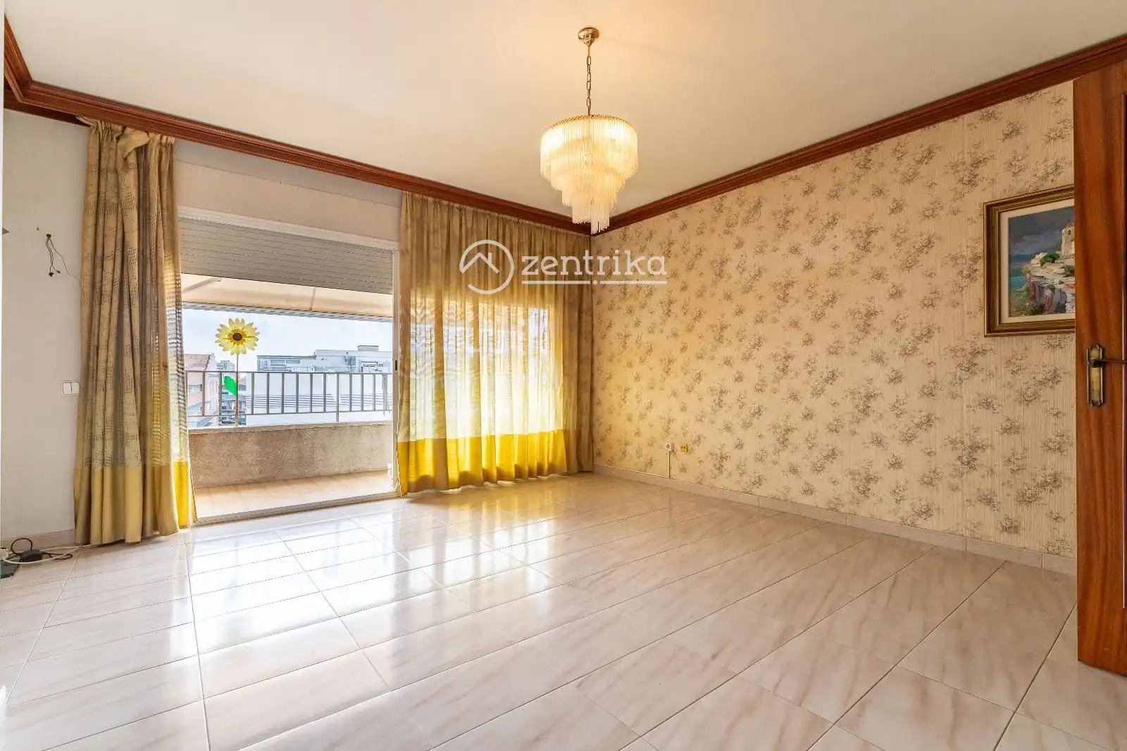 Sala d'estar de Pis en venda en Centre