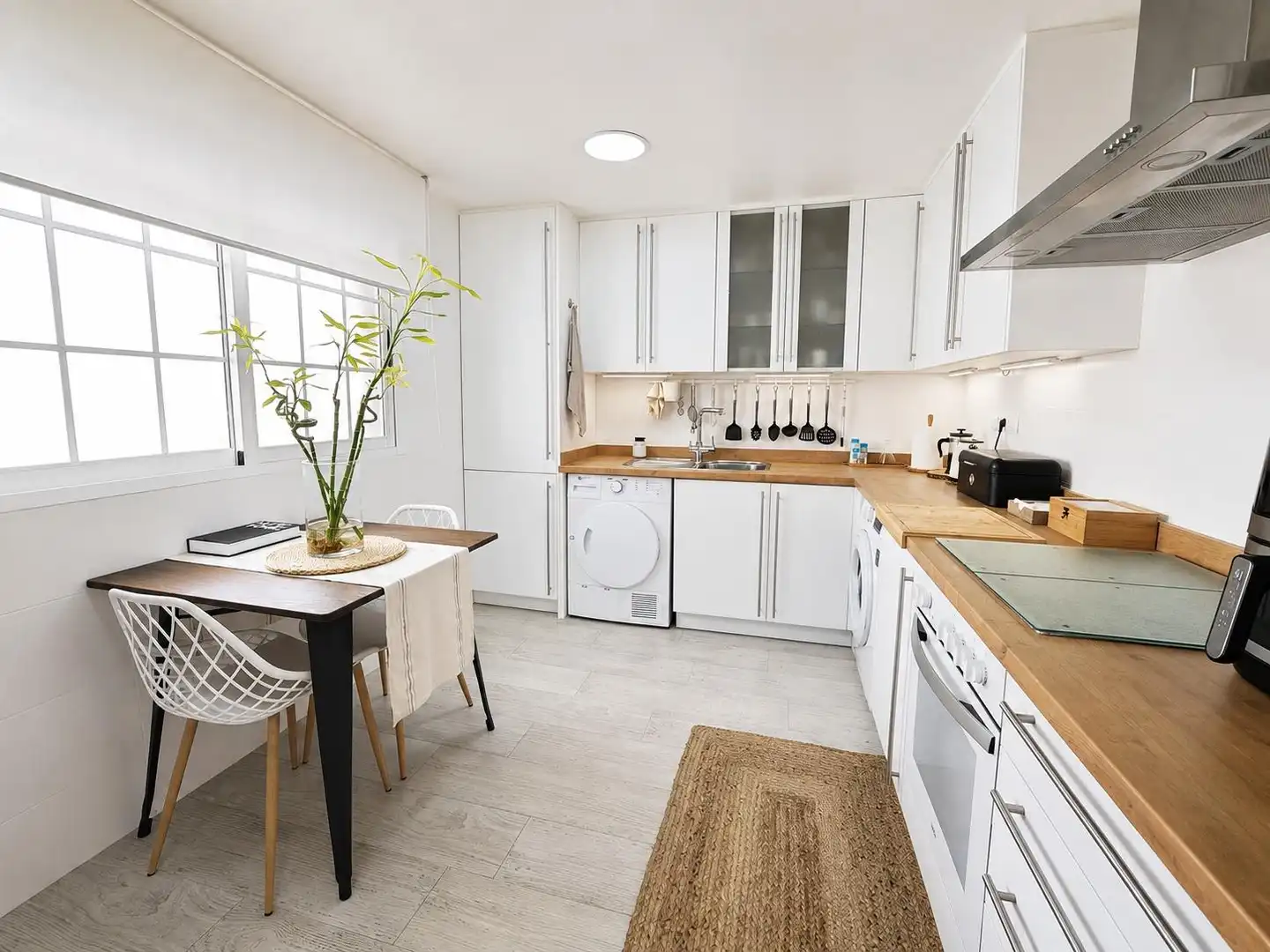 Kitchen of Flat for sale in Santa Pola  with Air Conditioner, Heating and Parquet flooring