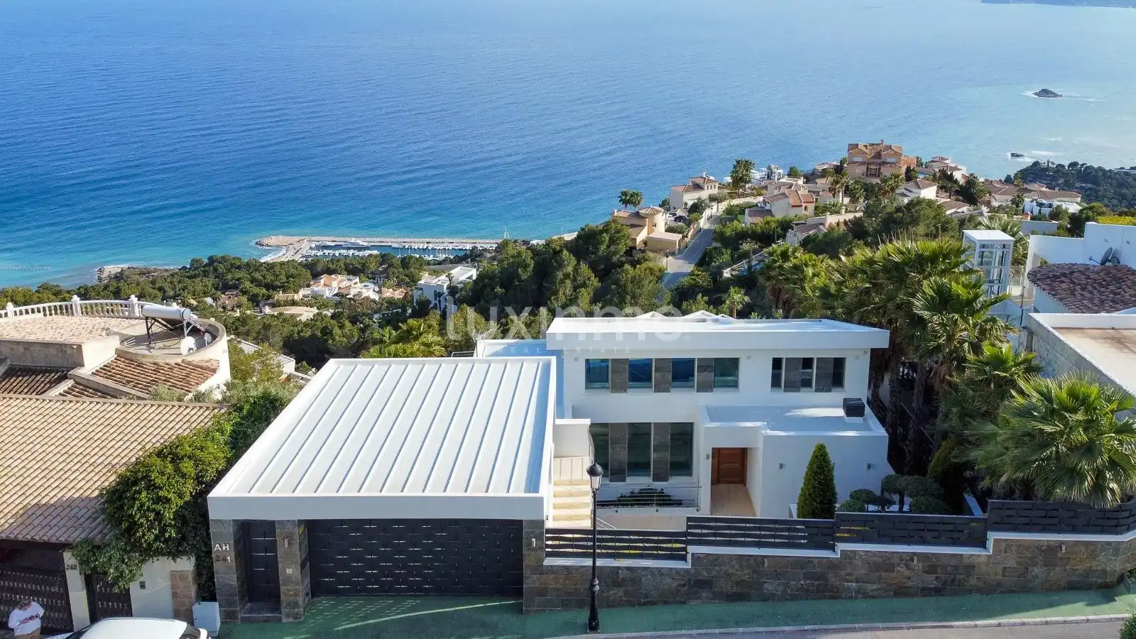 Vista exterior de Casa o chalet en venta en Altea con Aire acondicionado, Calefacción y Jardín privado