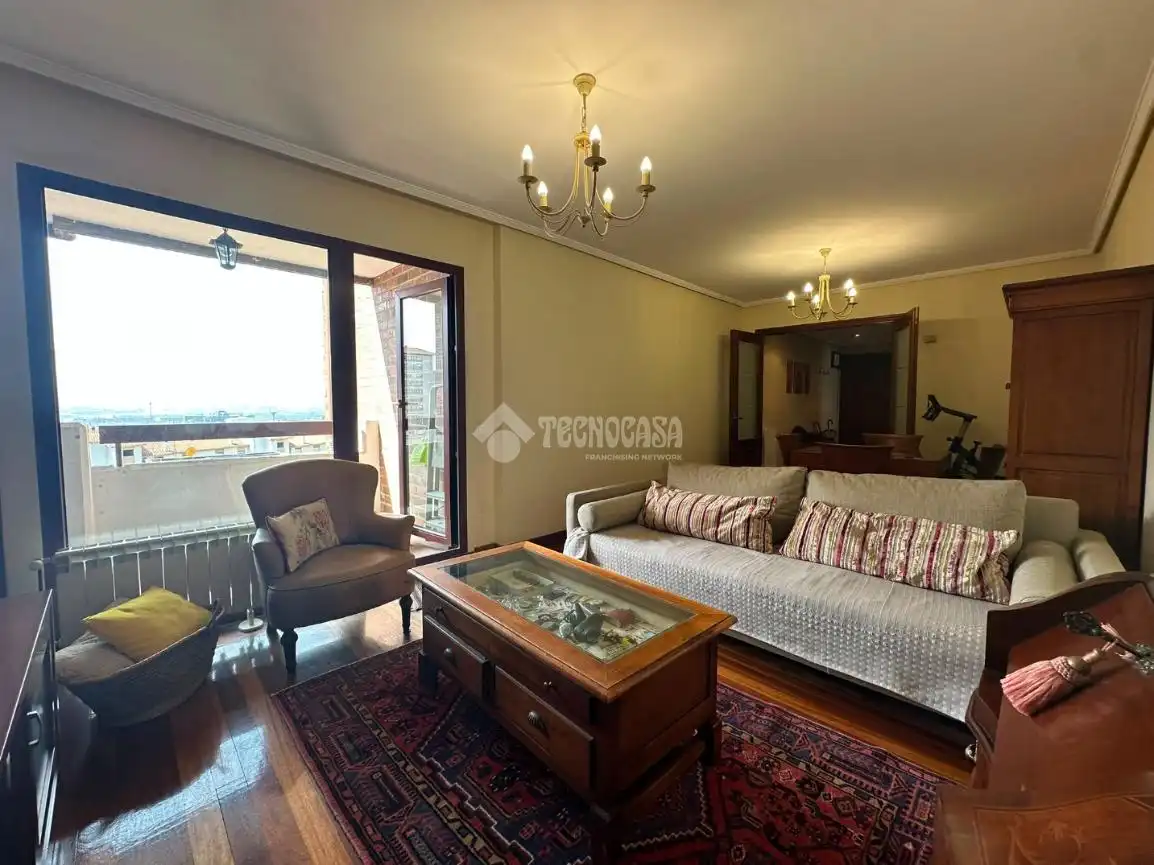 Living room of Flat for rent in Santander  with Heating