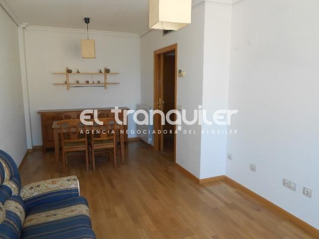 Living room of Flat for rent in  Madrid Capital  with Air Conditioner, Storage room and Swimming Pool