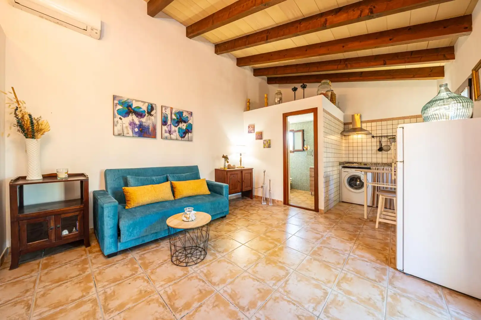 Sala de estar de Casa o chalet en venta en Sant Llorenç des Cardassar