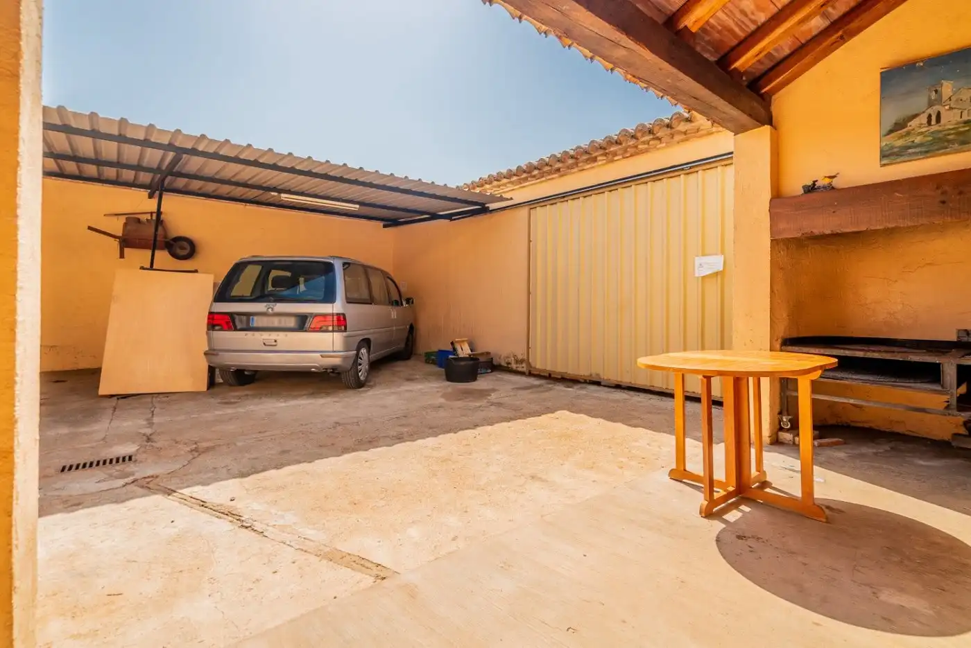 Aparcament de Finca rústica en venda en L'Énova amb Terrassa, Traster i Alarma