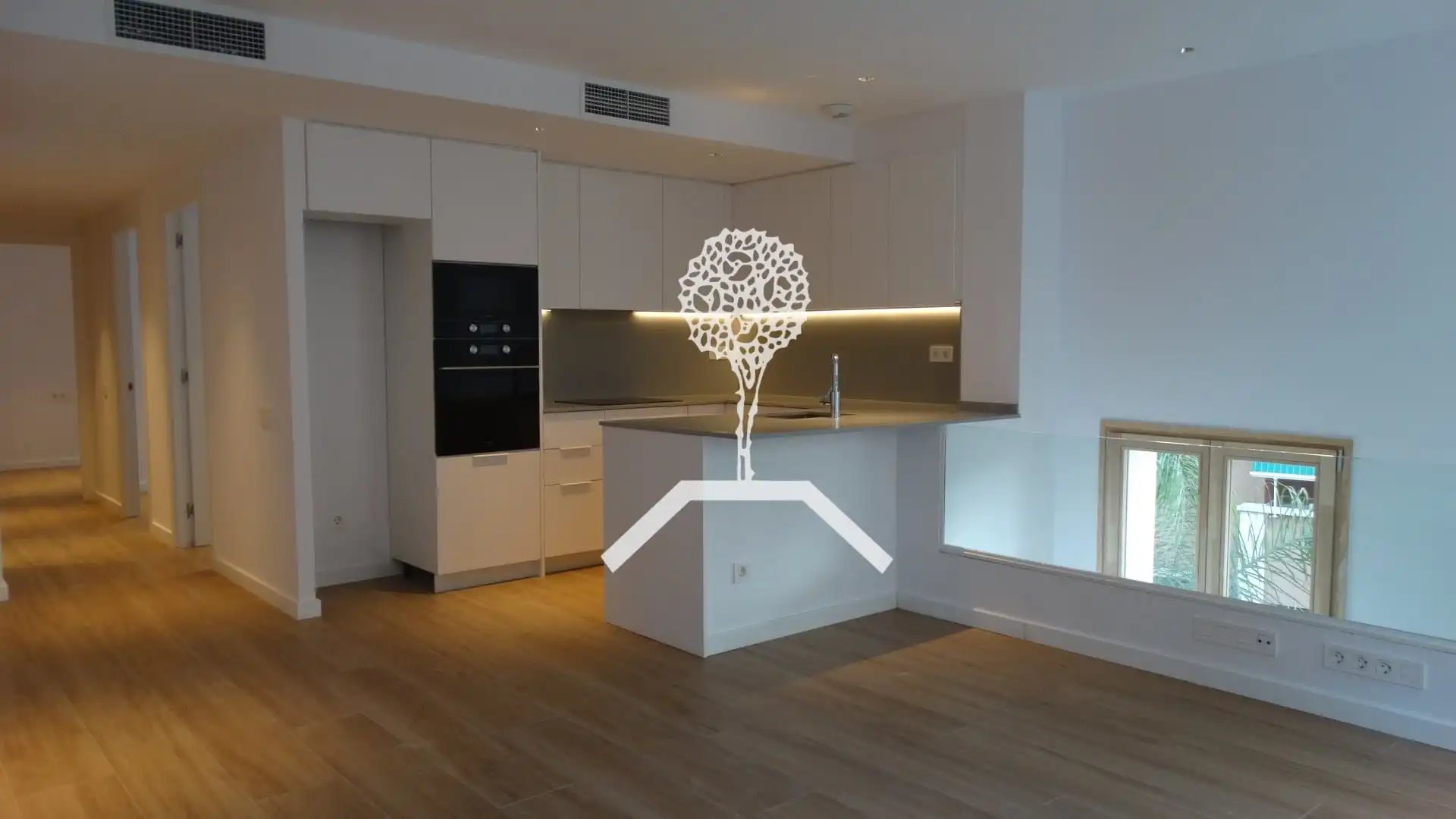 Kitchen of Flat for rent in Viladecans  with Air Conditioner, Heating and Balcony