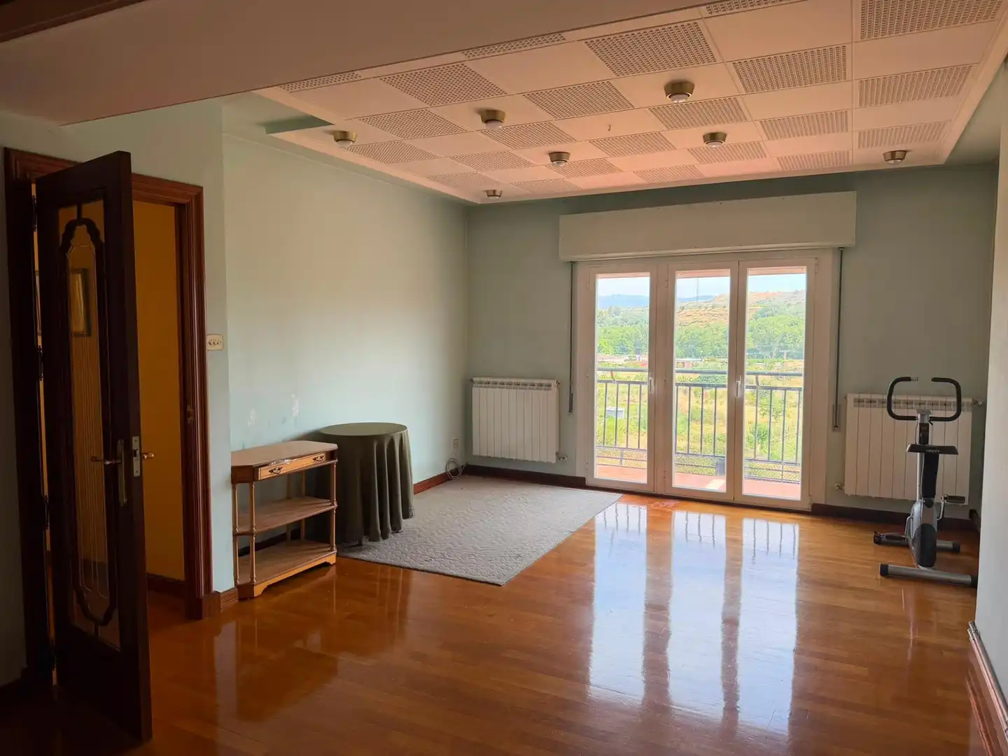 Living room of Flat for sale in Arnedo  with Heating, Parquet flooring and Terrace