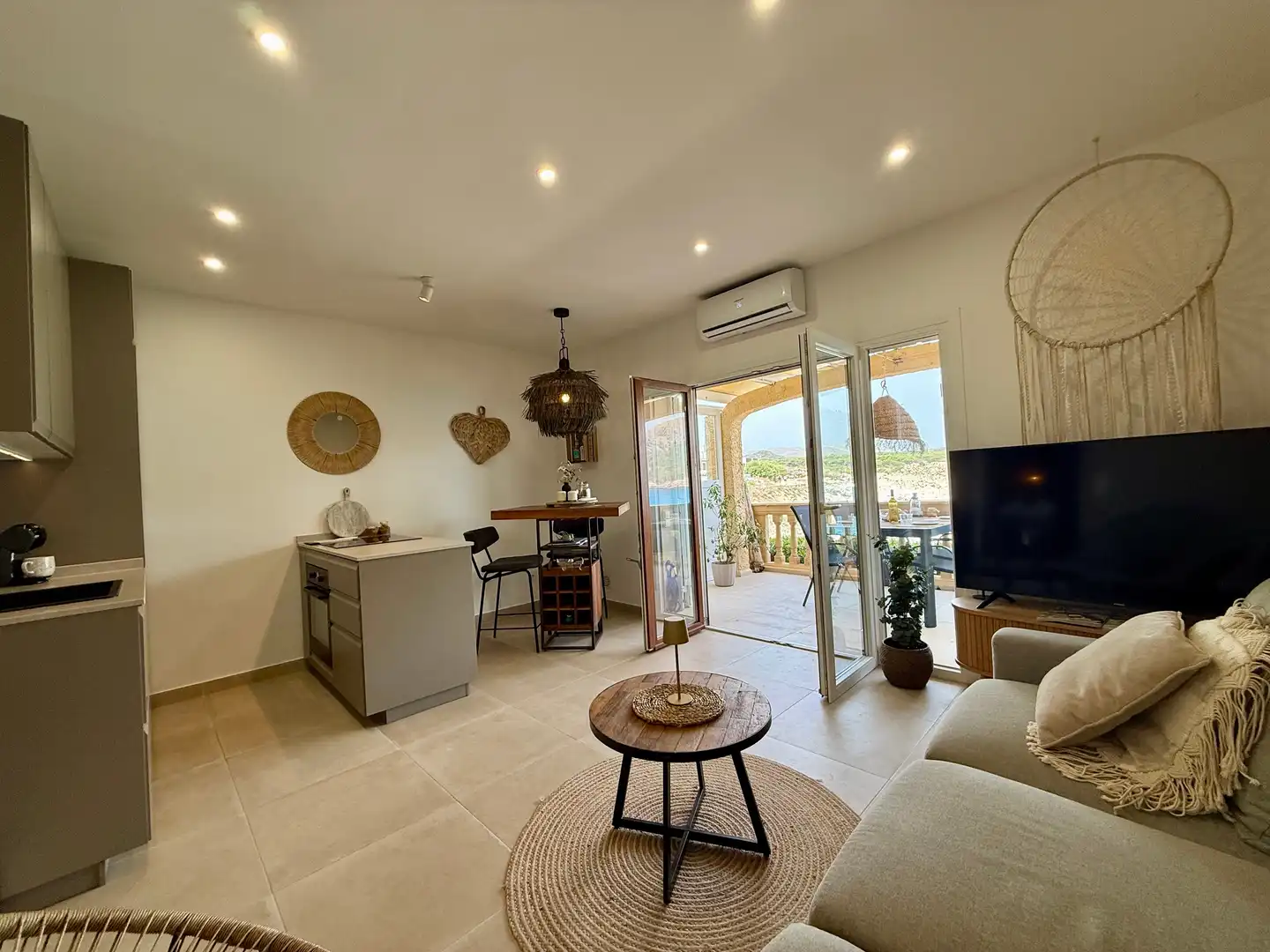 Living room of Ground floor for sale in Capdepera  with Air Conditioner and Heating