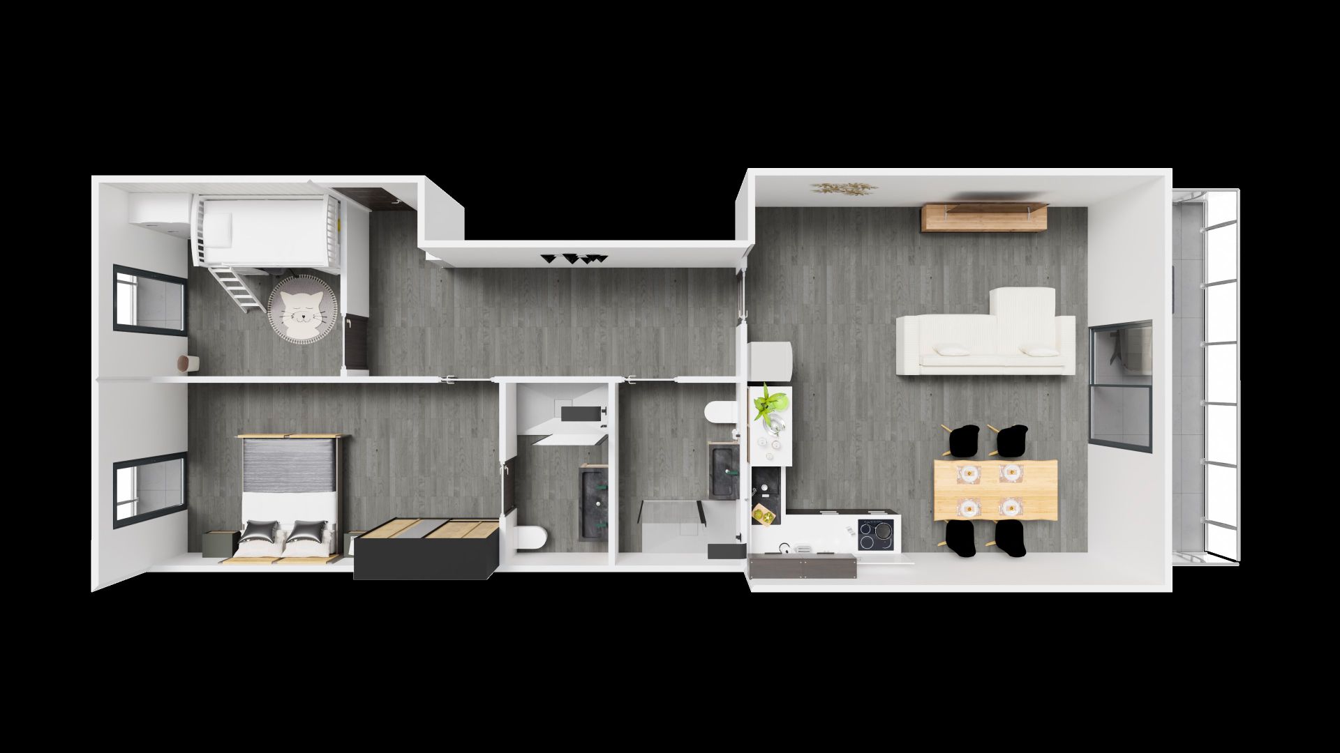 Flat for sale in Bescanó  with Air Conditioner and Heating