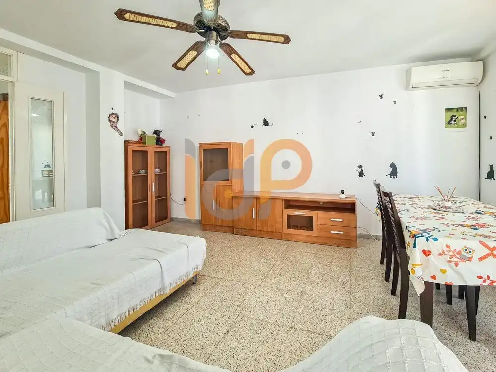 Living room of Flat for sale in Purchena  with Air Conditioner, Terrace and Balcony