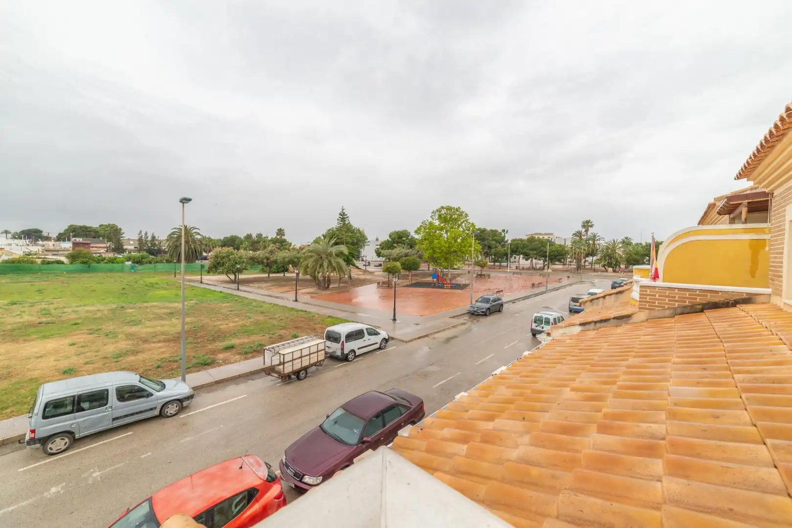 Vista exterior de Casa adosada en venta en San Pedro del Pinatar con Aire acondicionado, Terraza y Trastero