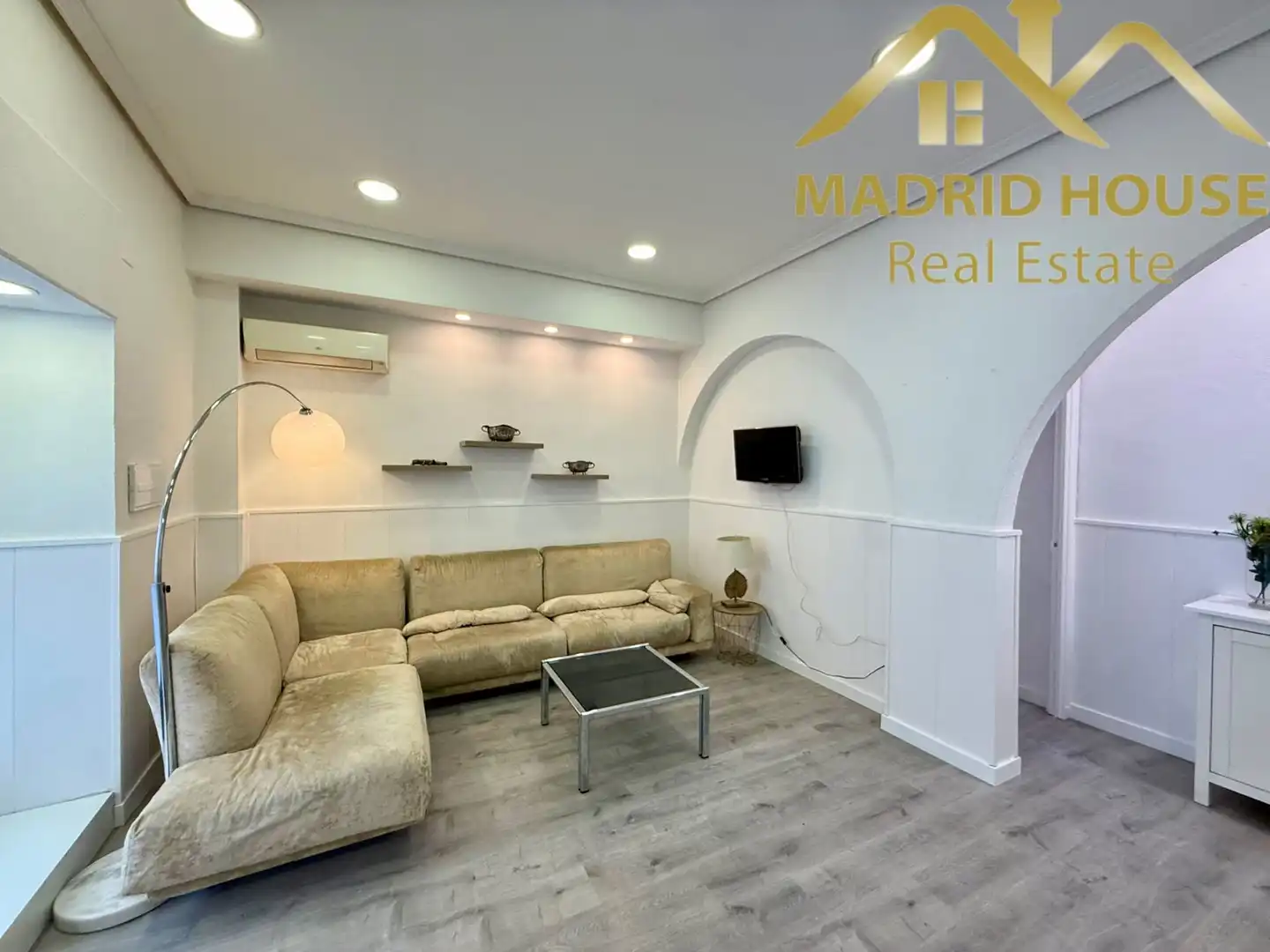 Wohnzimmer von Wohnung zur Miete in Retiro