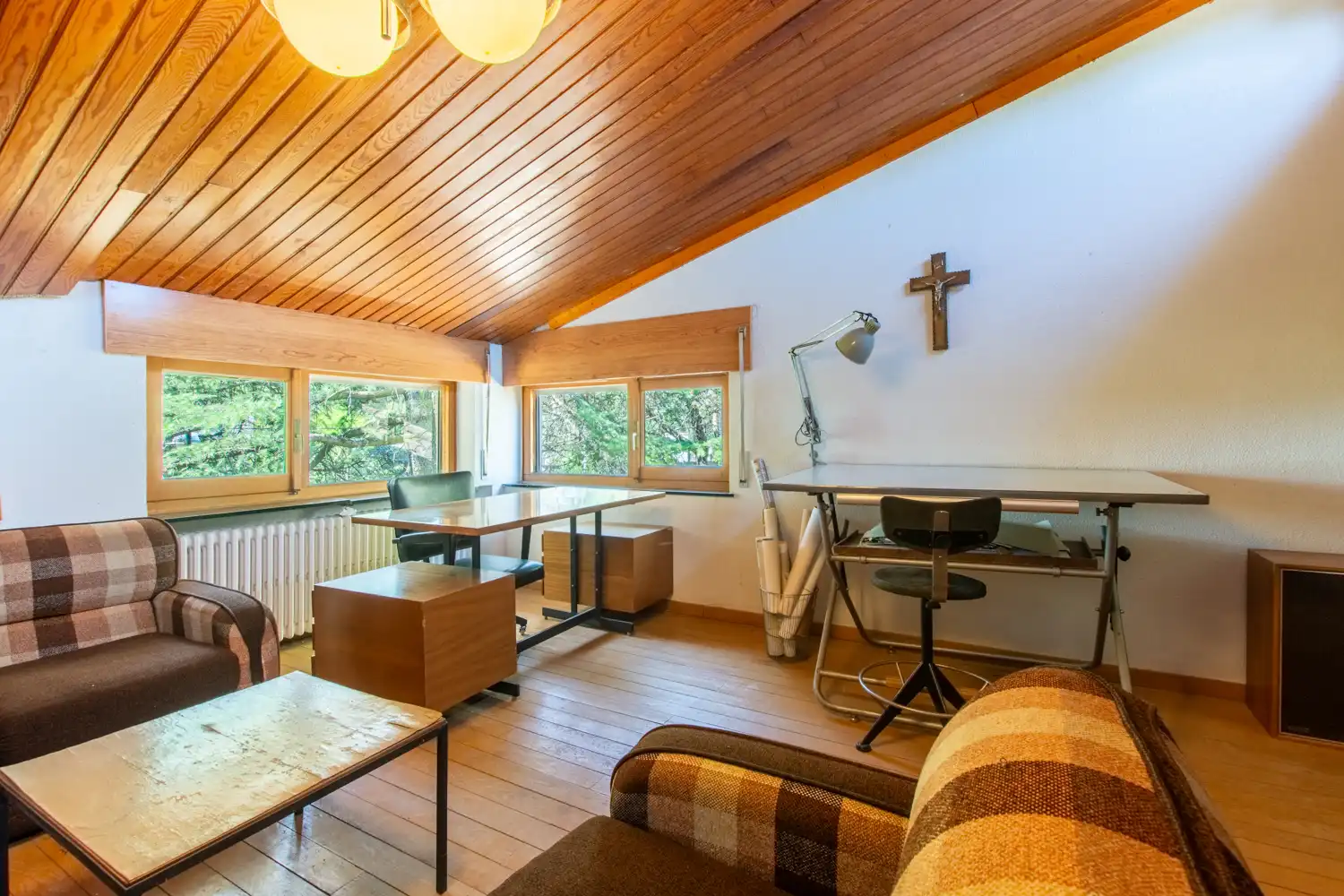Sala d'estar de Casa o xalet en venda en Galapagar amb Aire condicionat, Calefacció i Jardí privat