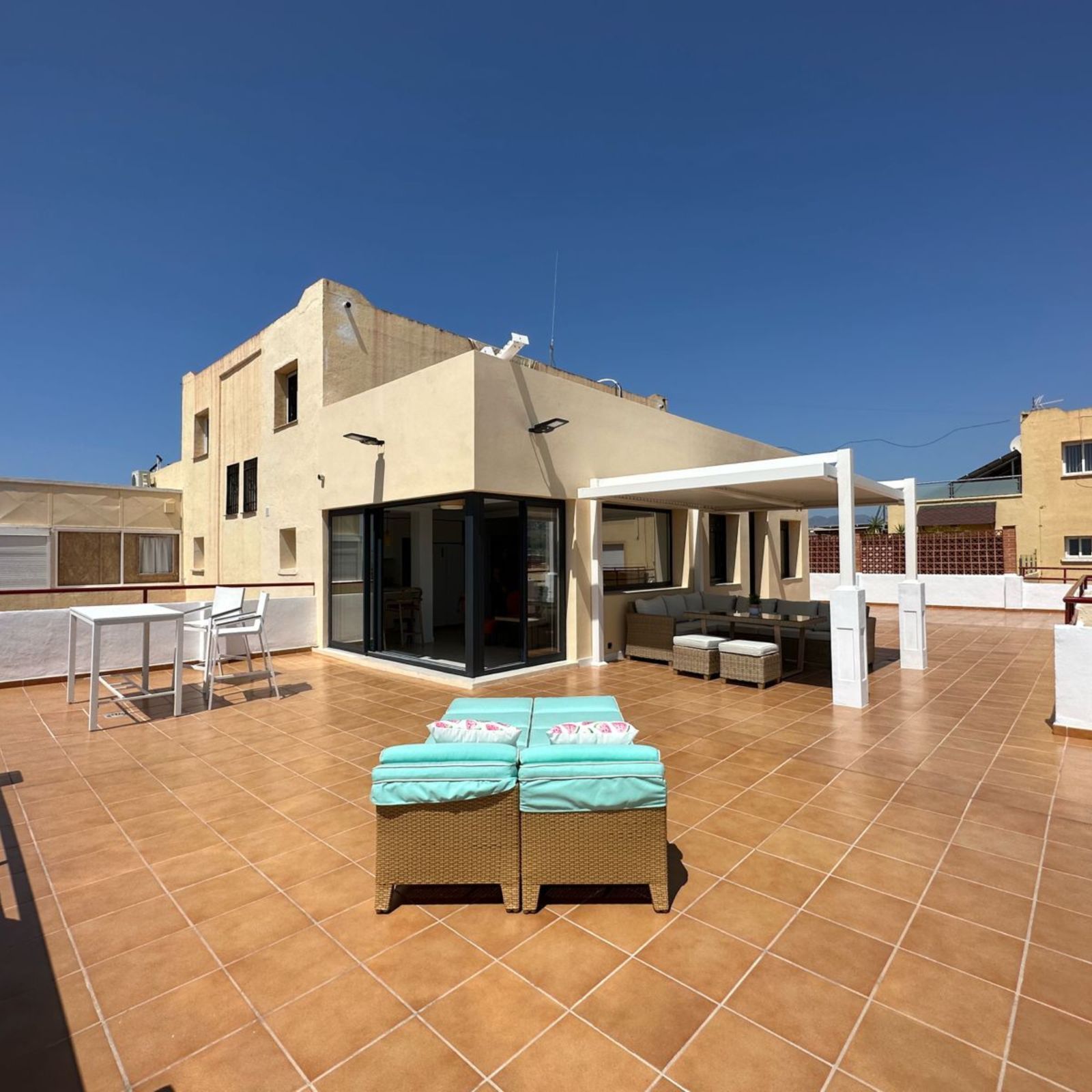 Terrace of Attic for sale in Fuengirola  with Air Conditioner and Storage room