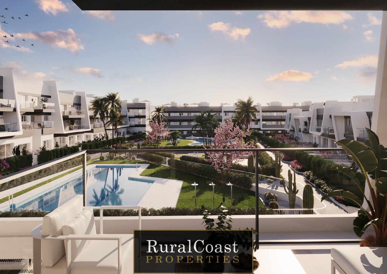 Exterior view of Flat for sale in Santa Pola  with Air Conditioner, Heating and Terrace