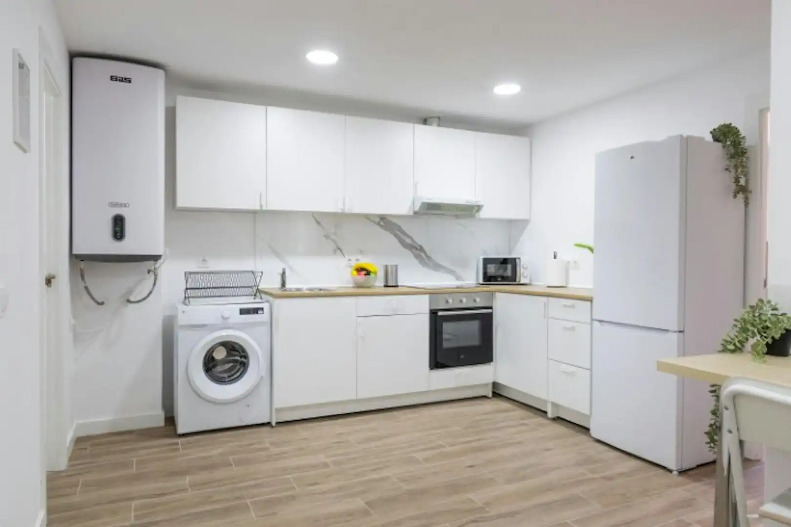 Cocina de Piso para compartir en Leganés con Calefacción, Amueblado y Lavadora
