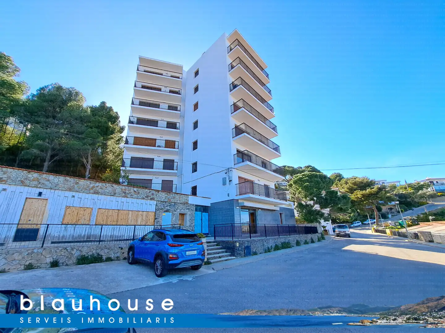 Vista exterior de Apartament en venda en Llançà amb Terrassa