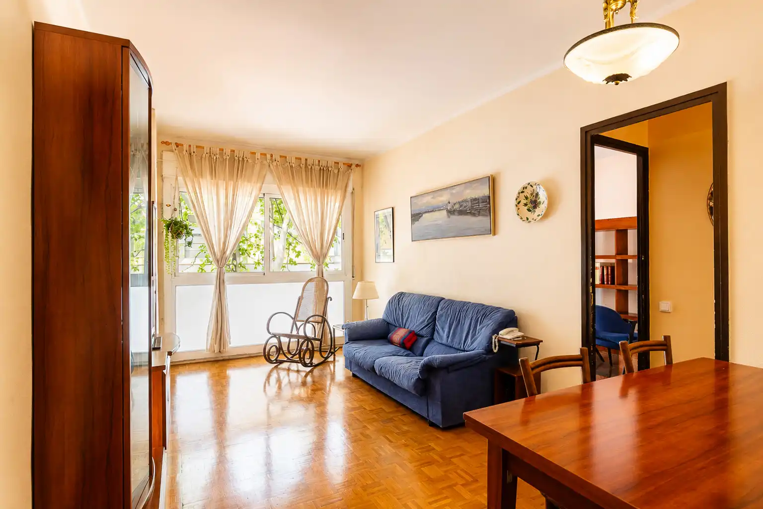 Sala de estar de Piso en venta en Barcelona con Calefacción