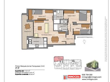 Piso en venta en Lledoner