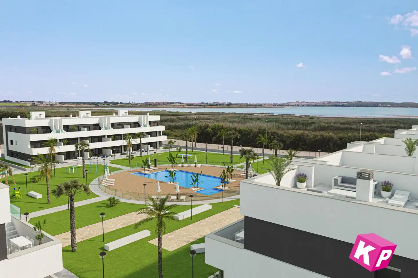Habitación de Piso en venta en Guardamar del Segura con Aire acondicionado, Jardín privado y Terraza