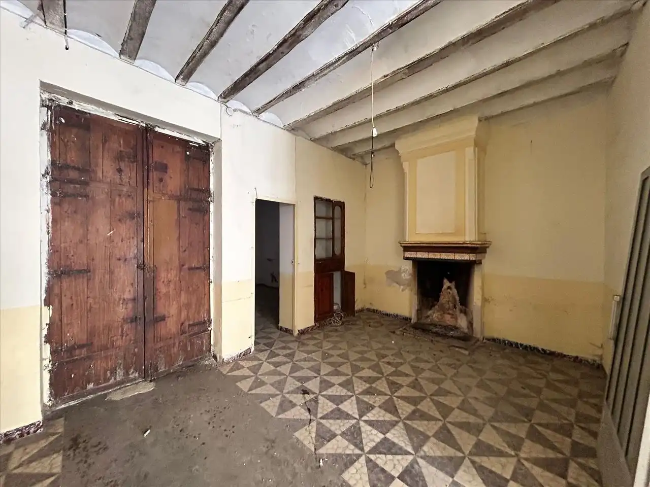 Sala d'estar de Casa adosada en venda en Llanera de Ranes amb Terrassa