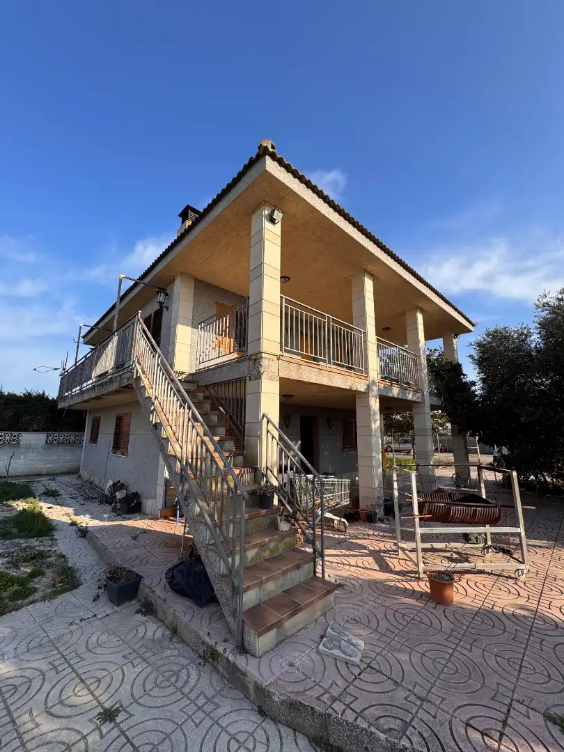 Exterior view of Houses for sale in Rosselló  with Private garden, Terrace and Swimming Pool