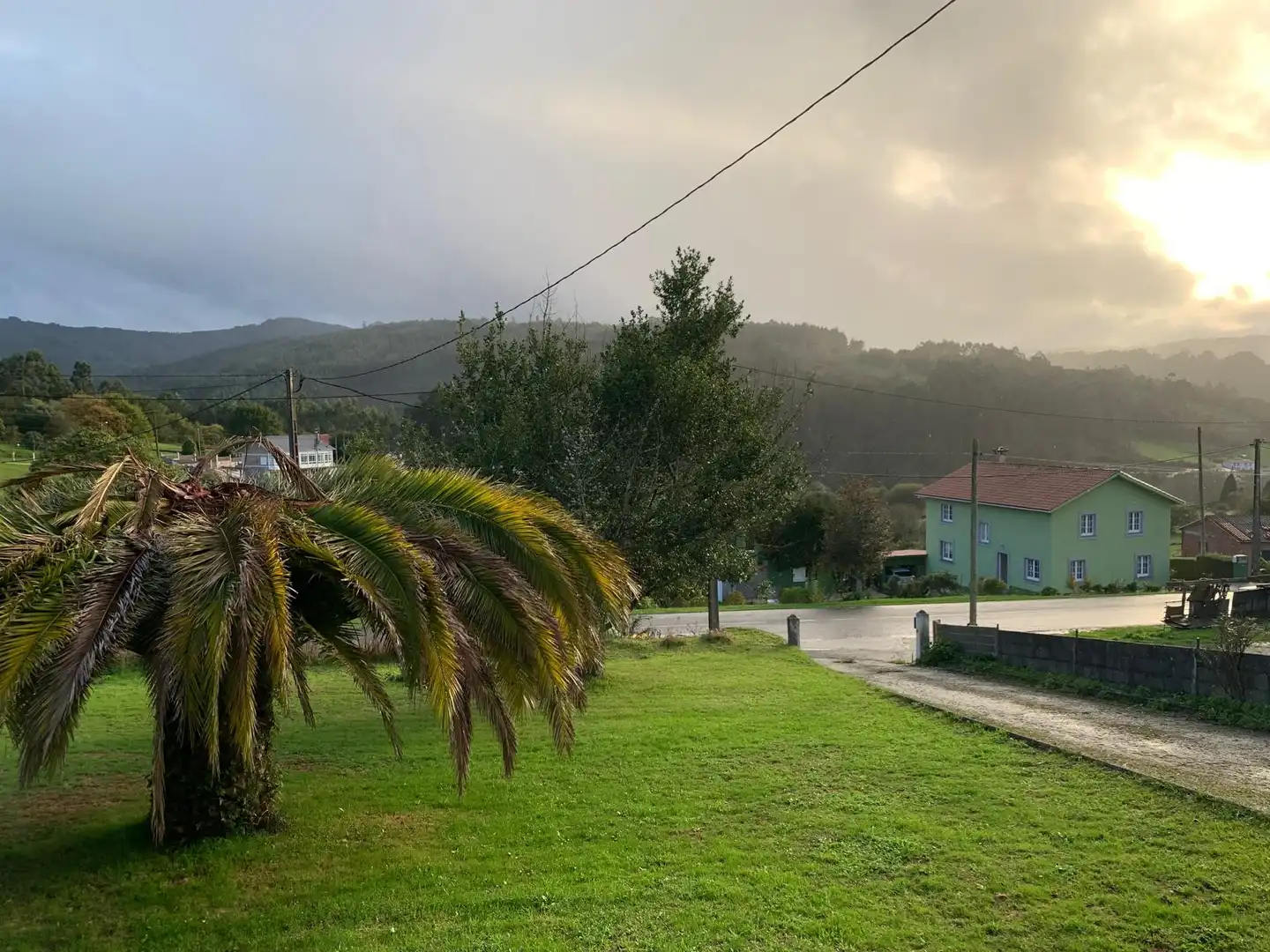Vista exterior de Casa o chalet en venta en Neda con Calefacción, Jardín privado y Amueblado