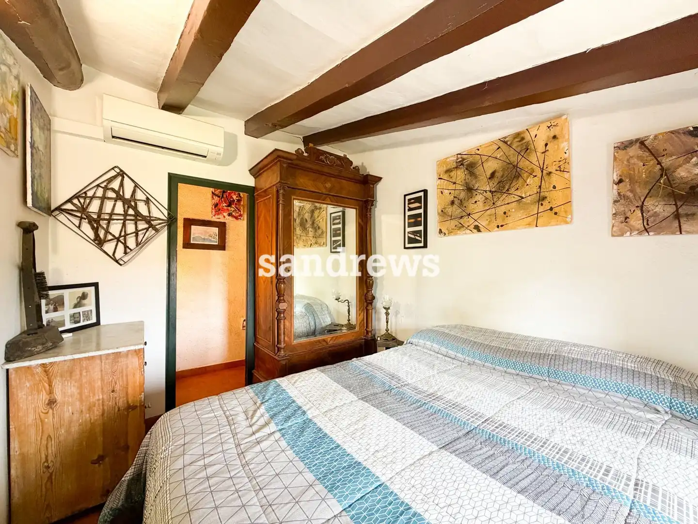 Habitación de Finca rústica en venta en Rabós con Aire acondicionado, Calefacción y Piscina