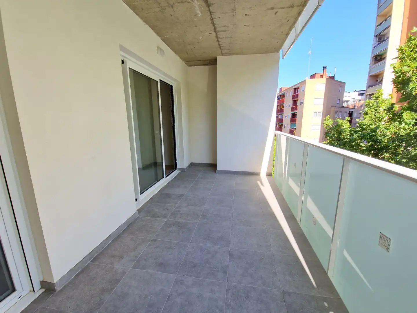 Balcony of Flat for sale in Zaragoza  with Air Conditioner, Heating and Parquet flooring