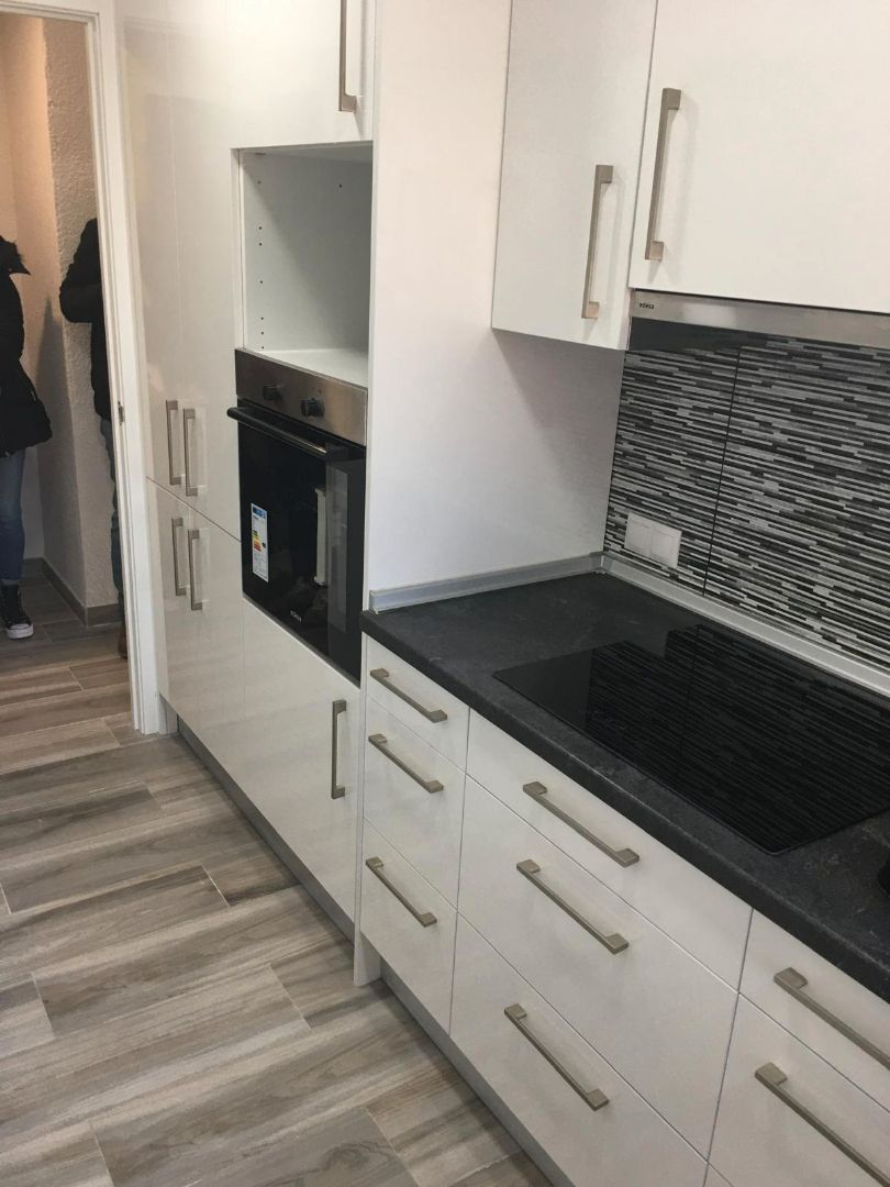 Kitchen of Apartment to rent in Alicante / Alacant  with Oven, Balcony and Pets allowed