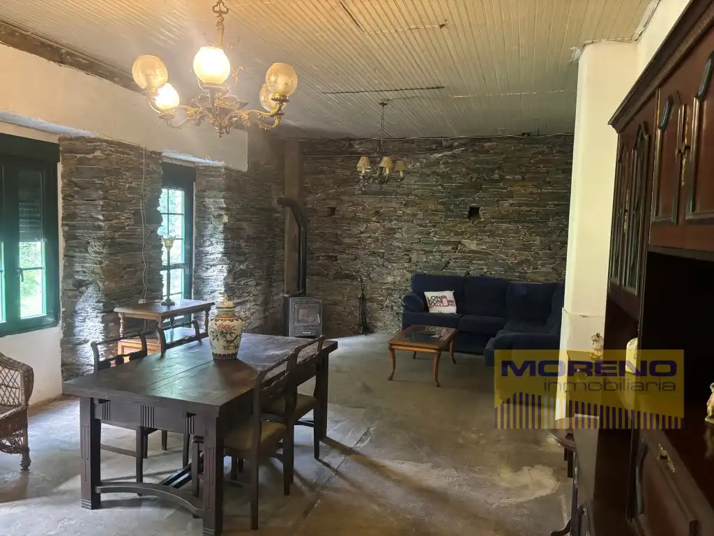 Comedor de Finca rústica en venta en Sarria