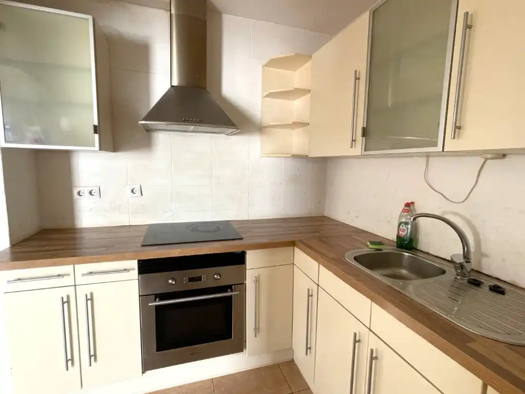 Kitchen of Apartments for sale in Vera  with Air Conditioner, Terrace and Community pool