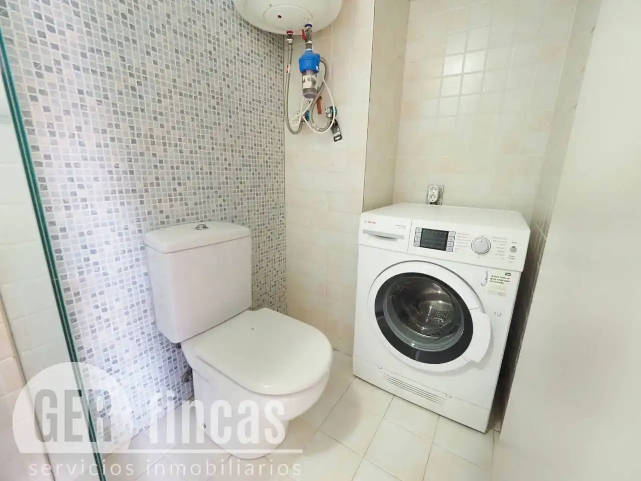 Badezimmer von Maisonette zum Verkauf in Terrassa mit Klimaanlage, Heizung und Parkett