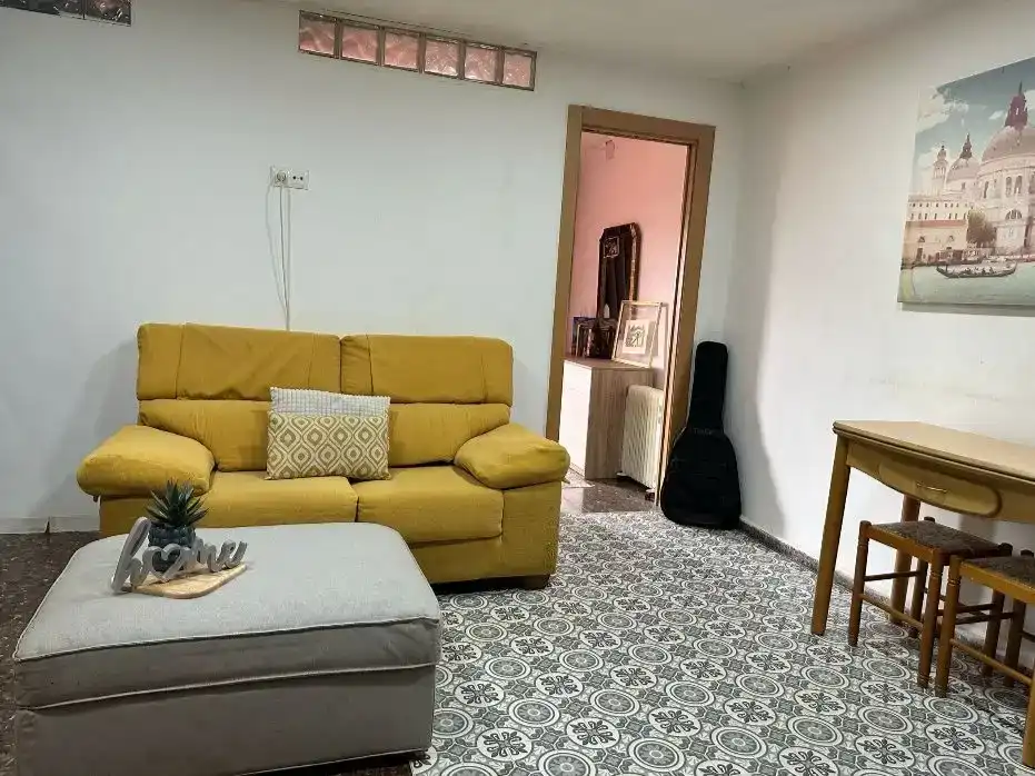 Sala d'estar de Pis en venda en  Valencia Capital amb Aire condicionat i Balcó