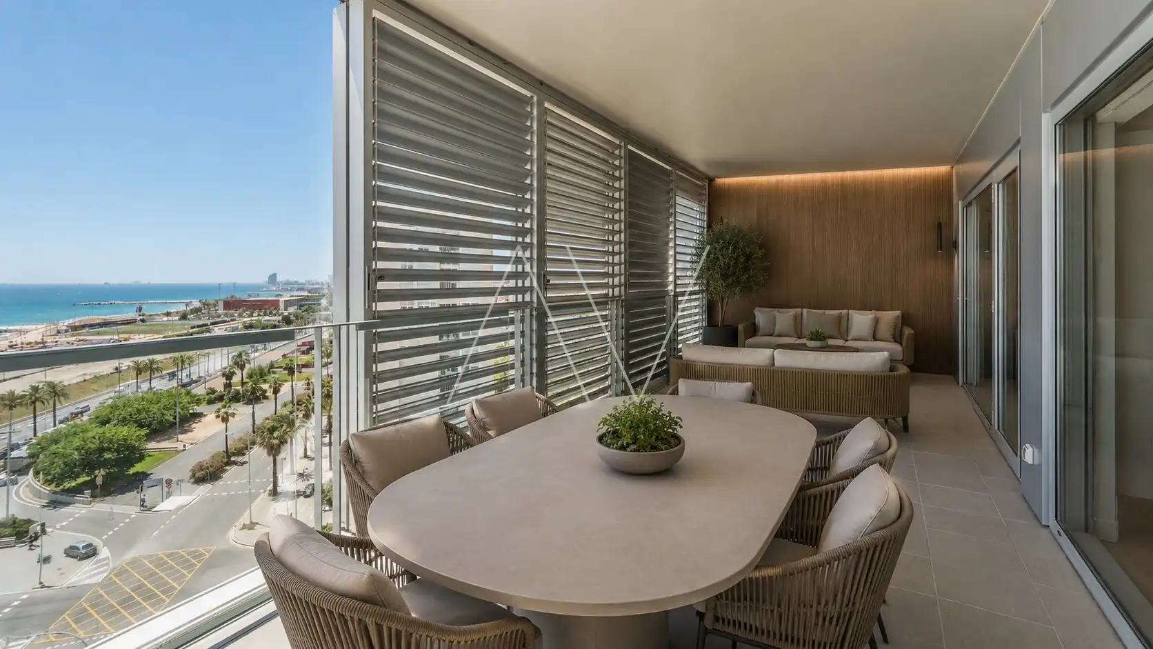 Terrasse von Wohnung zum Verkauf in Barcelona mit Klimaanlage, Heizung und Terrasse