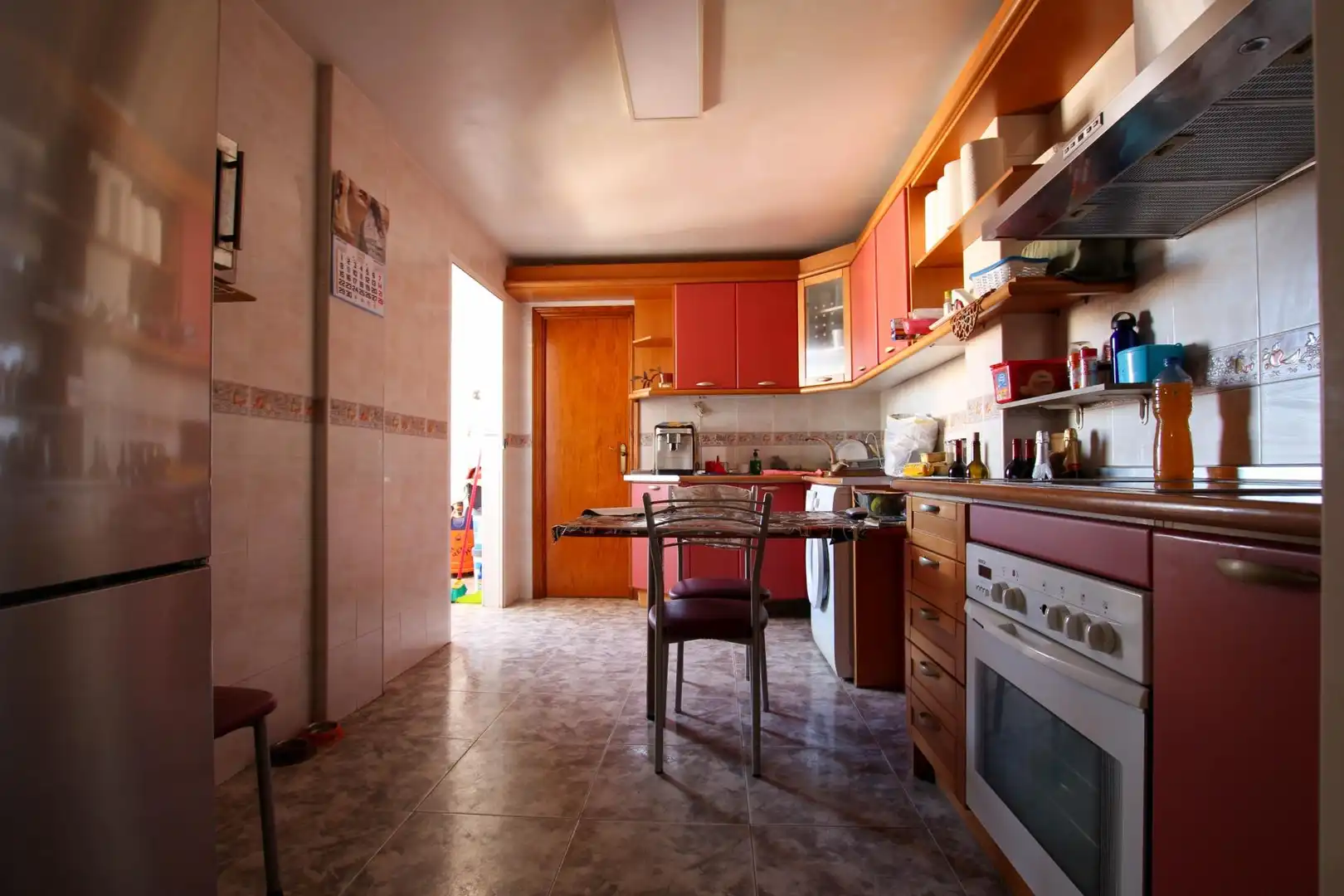 Kitchen of Flat for sale in Águilas  with Terrace, Furnished and Balcony
