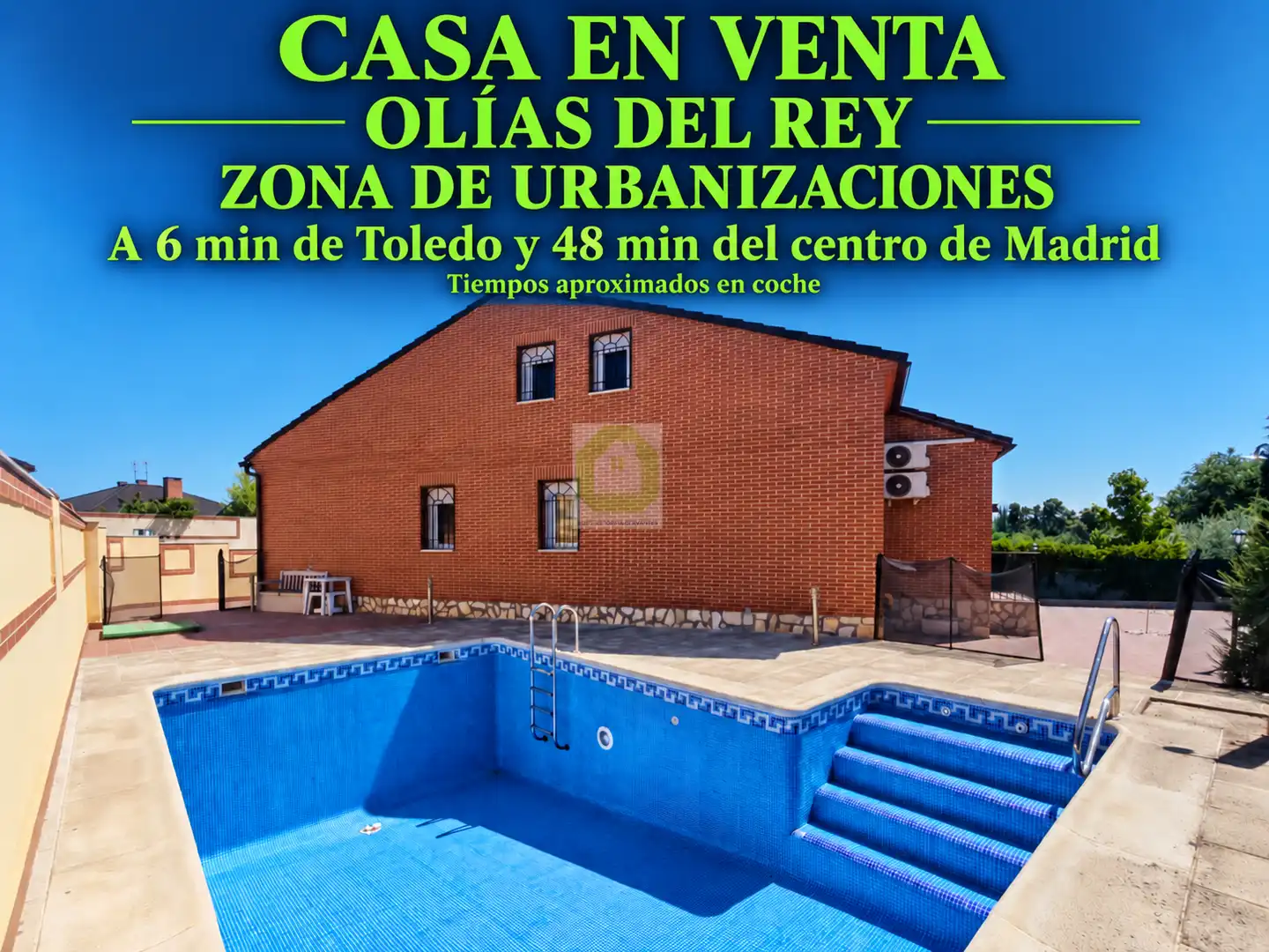 Villa mit Pool zum Verkauf in Olías del Rey