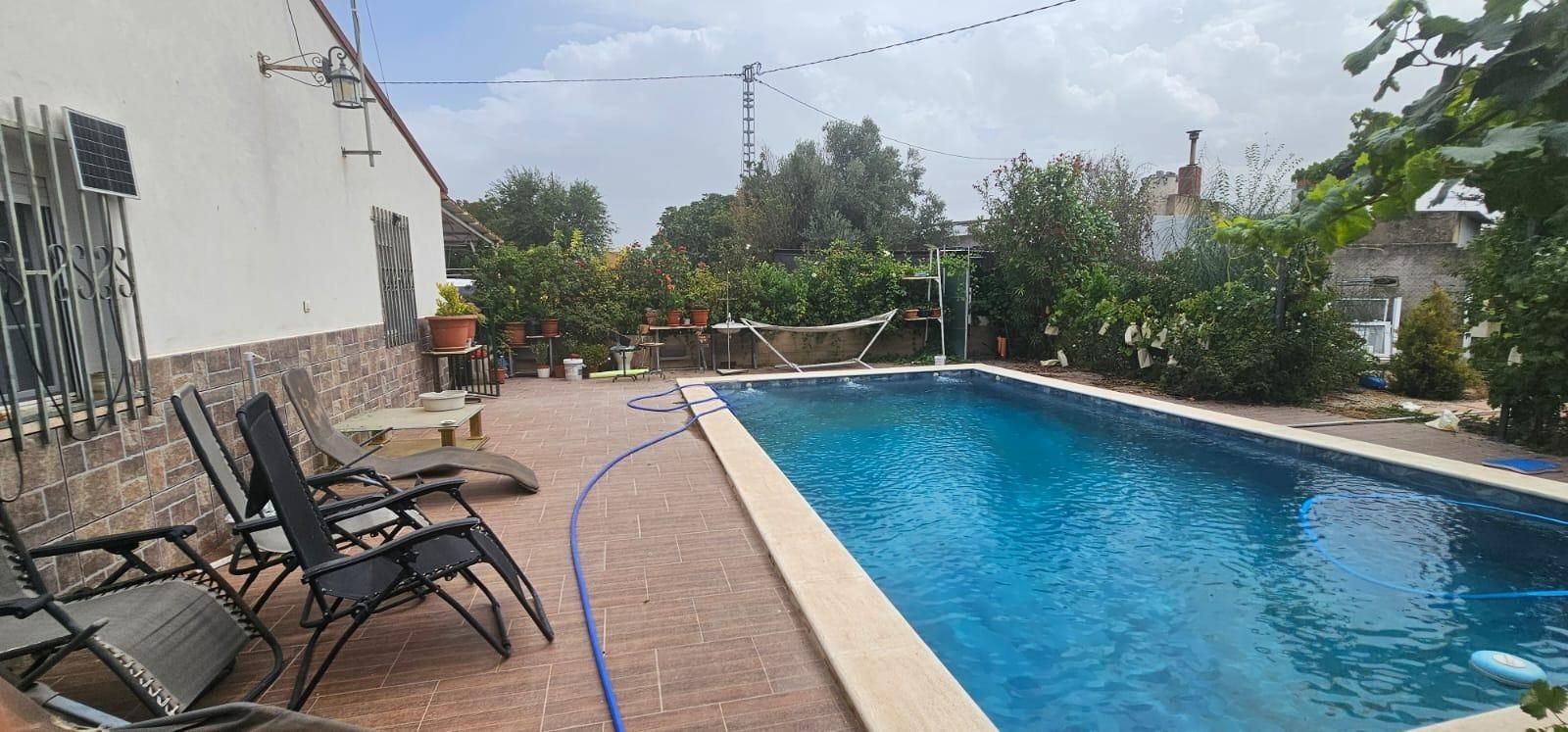 Piscina de Casa o xalet en venda en Villena amb Calefacció i Piscina